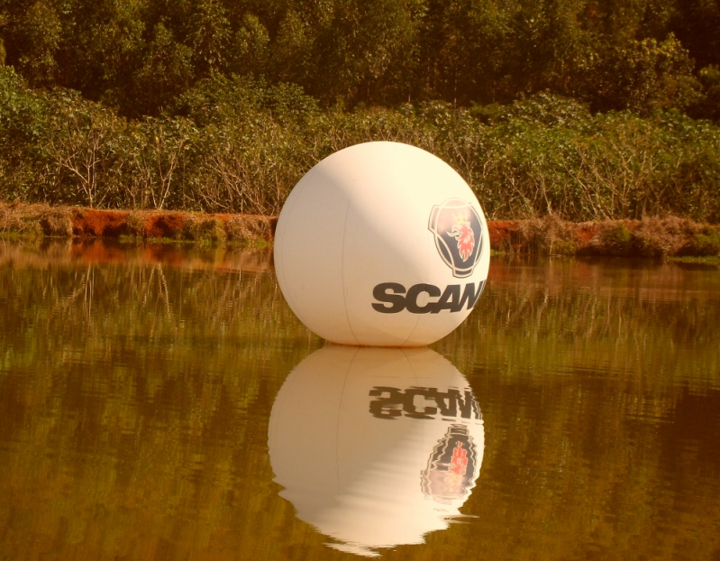 Balão Blimp para Propaganda Rio Pequeno - Blimps Infláveis Promocionais