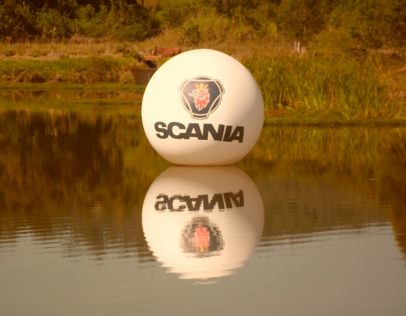 Bola Gigante Inflável para Propaganda Vila Leopoldina - Bola Inflável Gigante Transparente