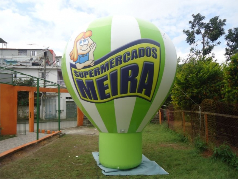 Fabricante de Balões Infláveis para Festas Santa Cecília - Balão Auto Inflável