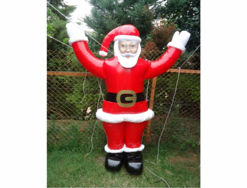 Fabricante de Infláveis de Natal Gigantes Rio Claro - Papai Noel Inflável Gigante