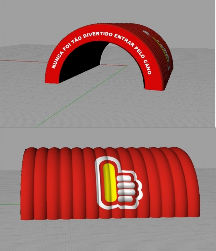 Aluguel de Túnel Inflável Personalizado para Empresa Vila Mariana - Túnel Inflável para Feiras Promocionais