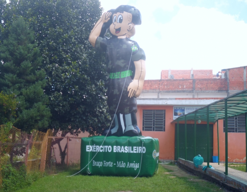 Balão Inflável Personalizado para Propaganda Vila Esperança - Balão Inflável Personalizado