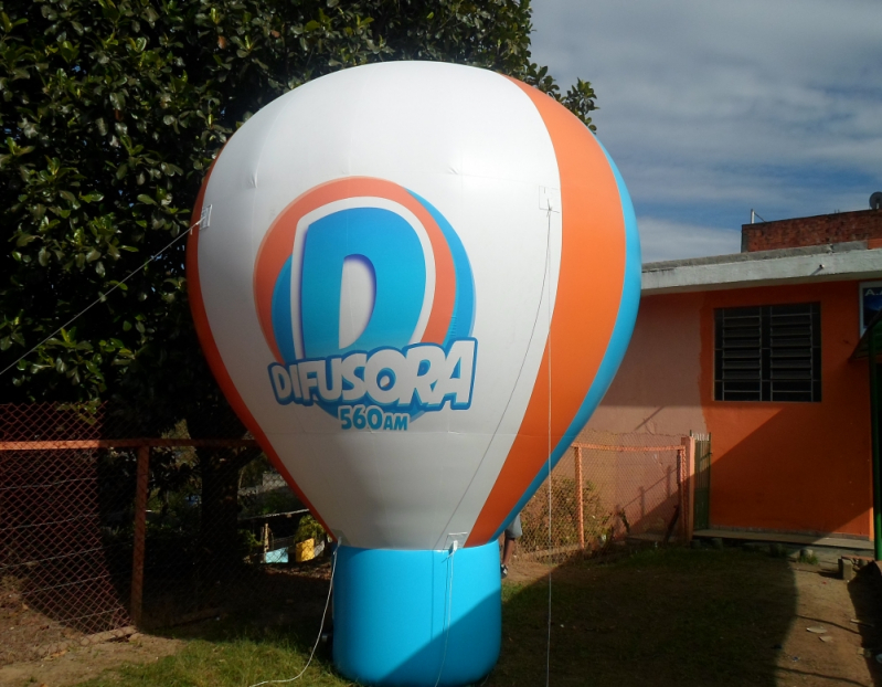 Balão Promocional Inflável para Propaganda Raposo Tavares - Balão Promocional de Copa do Mundo