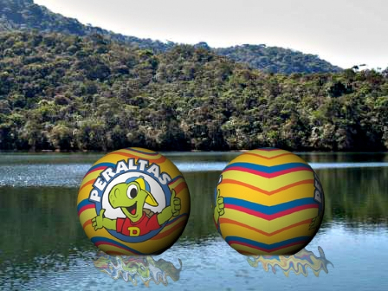 Bola Inflável para Entrar Dentro para Propaganda Parque São Lucas - Bola Gigante Inflável