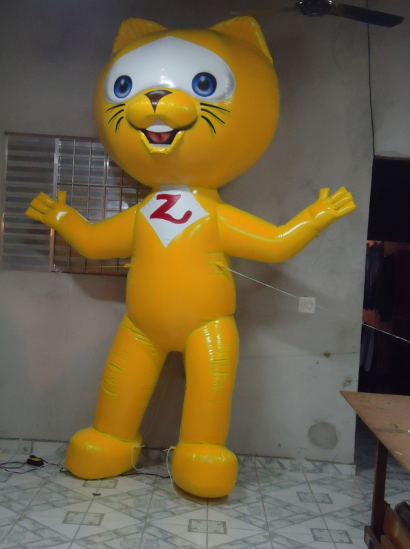 Boneco Inflável para Propaganda Luz - Bonecos Infláveis para Propaganda