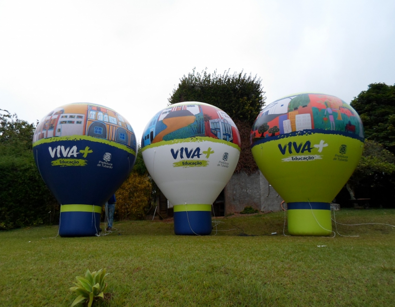 Fabricante de Balão Inflável Promocional Santa Isabel - Balão Promocional de Copa do Mundo