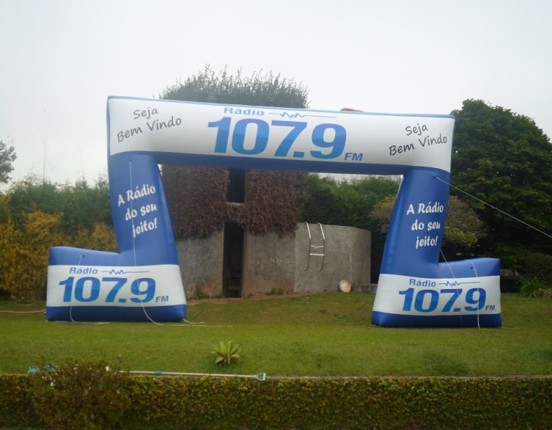 Inflável Promocional Campo Grande - Logos Promocional