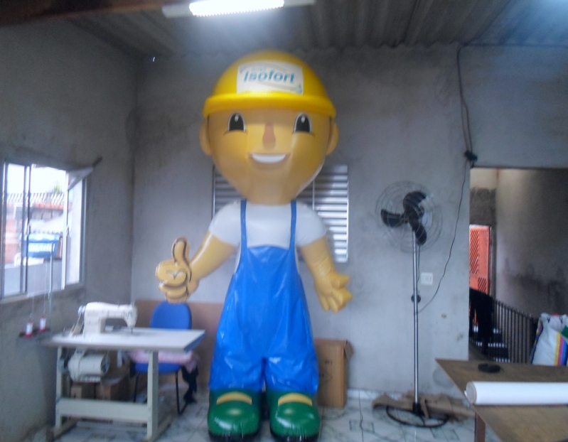 Mascote Inflável para Ação Promocional para Eventos Vila Prudente - Mascote Inflável a Venda