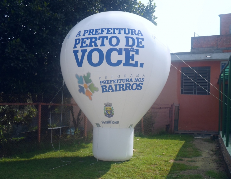 Roof Top Inflável para Propaganda Embu Guaçú - Roof Top Infláveis em Sp