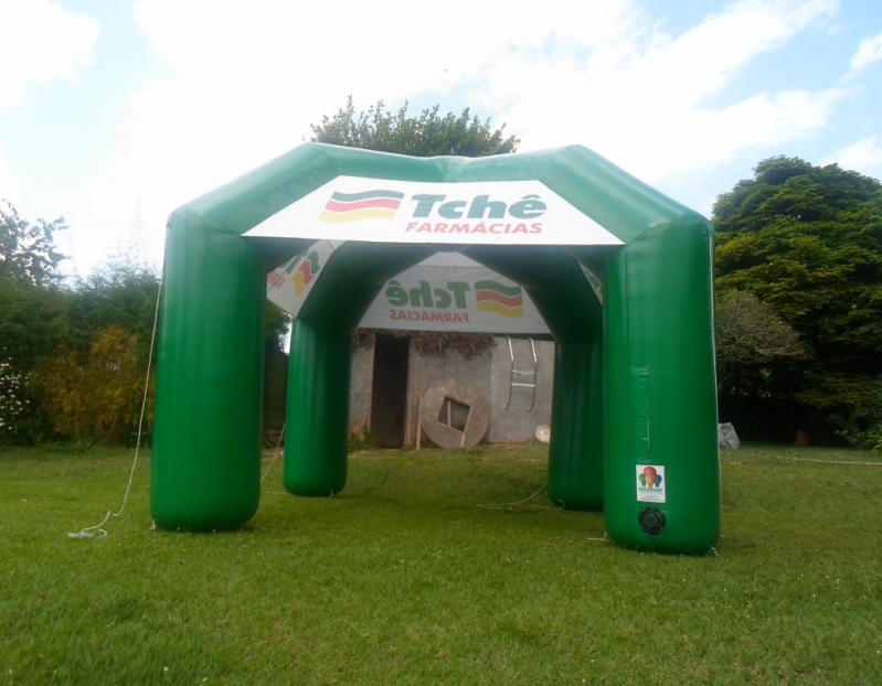 Stand Inflável em Sp para Propaganda Barra Funda - Stand Inflável Gigante