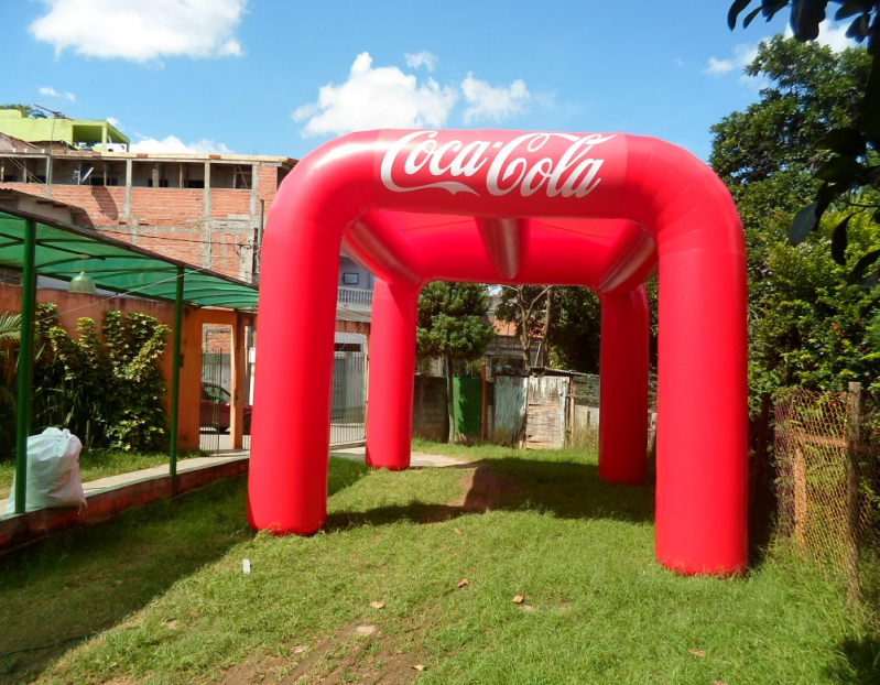 Stand Inflável para Festas para Eventos Poá - Stand Inflável Gigante