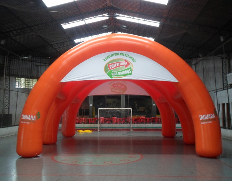 Stand Inflável Promocional para Eventos Guararema - Stand Inflável Gigante