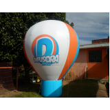 balão promocional inflável para propaganda Jardim Ângela