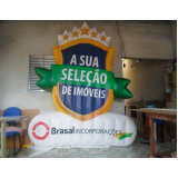 fabricante de totem inflável para ação promocional Brasilândia