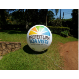 preço bola inflável promocional Itatiba