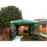 stands infláveis gigantes para eventos Raposo Tavares