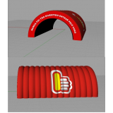 túnel inflável temáticos preço Sacomã