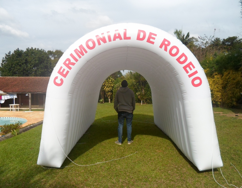 Túnel Inflável para Propaganda Bairro do Limão - Túnel Inflável para Eventos